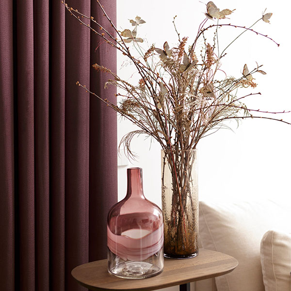 Sfeerbeelden van een verduisteringsgordijn